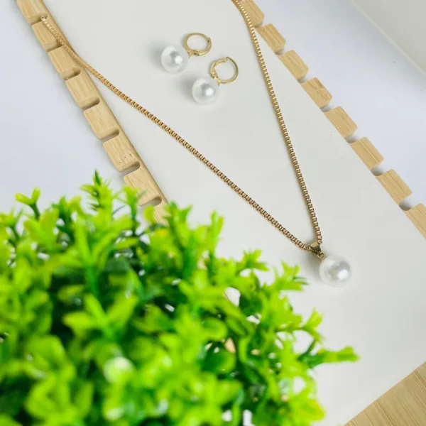 Home v3 154 Pearl Jewelry Set for women
