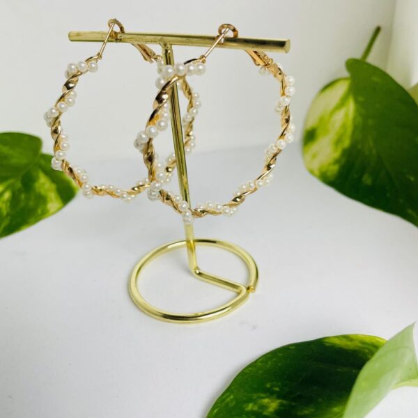 Home v3 63 Pearl Wrap Earrings
