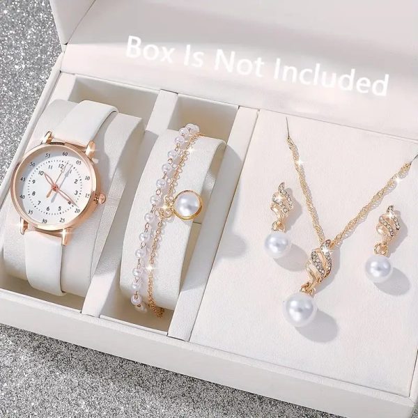 Home v3 126 Fashionable Women’s Watch & Jewelry Set