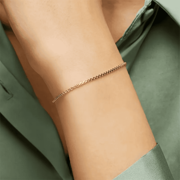Home v3 238 Box Chain Bracelet