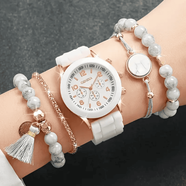 Home v3 105 Quartz Women’s Watch + Four Pieces of Jewelry