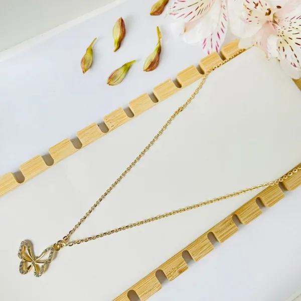 Home v3 77 Butterfly Chain Necklace in Sri Lanka