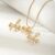 Elegant Butterfly Bow Pendant Necklace and Earrings Set