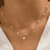 Heart-shaped and Pearl pendant necklaces