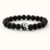 Frosted Yin Yang Tai Chi Natural Stone Bracelet