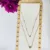 2 pcs Heart Shaped Necklace Set