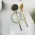 Modern Gold Statement Earrings