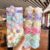 6pcs Cute Flower Bow Elastic Hair Bands – Women’s Hair Ties & Princess Accessories