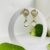 Elegant Swan Pendent Earrings